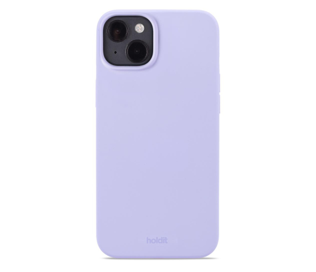 Holdit Silicone Case iPhone 15 Plus Lavender - 1148759 - zdjęcie